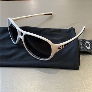 White Oakley Sunglasses